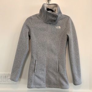 The North Face zippered fleece sweater jacket